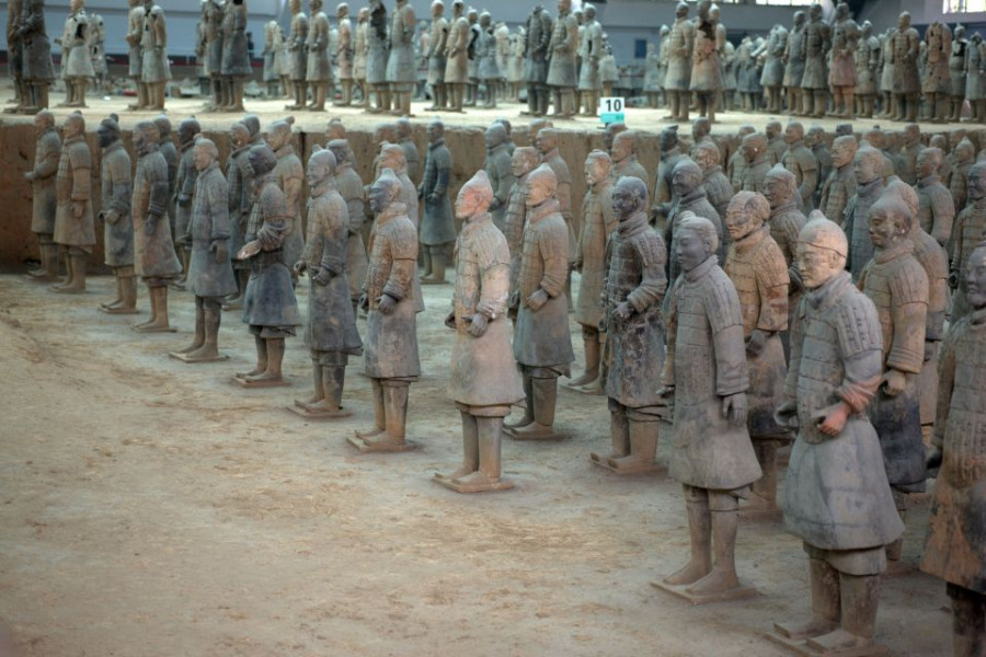 Kínai kutatók oldották meg a Terra-Cotta hadsereg festésének rejtélyét